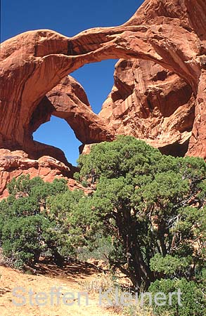 arches np - double arch - utah - national park usa 021