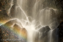 Harz 027 Radauwasserfall, Gegenlicht, Details, Regenbogen, Rainbow