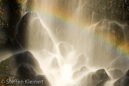 Harz 031 Radauwasserfall, Gegenlicht, Details, Regenbogen, Rainbow
