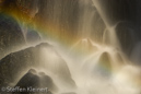 Harz 090 Radauwasserfall, Gegenlicht, Details, Regenbogen, Rainbow
