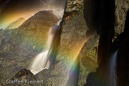Harz 092 Radauwasserfall, Gegenlicht, Details, Regenbogen, Rainbow