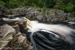 0693 Schottland, Highlands, Blackwater Waterfalls