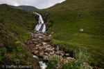 2155 Schottland, Skye, Wasserfall